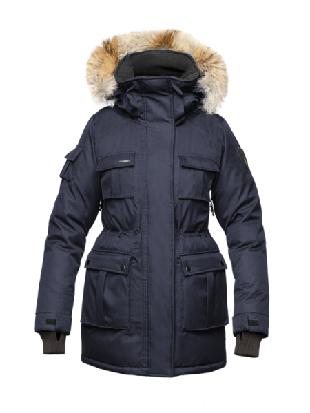 Пуховик Sindy (Женский; L; Navy)